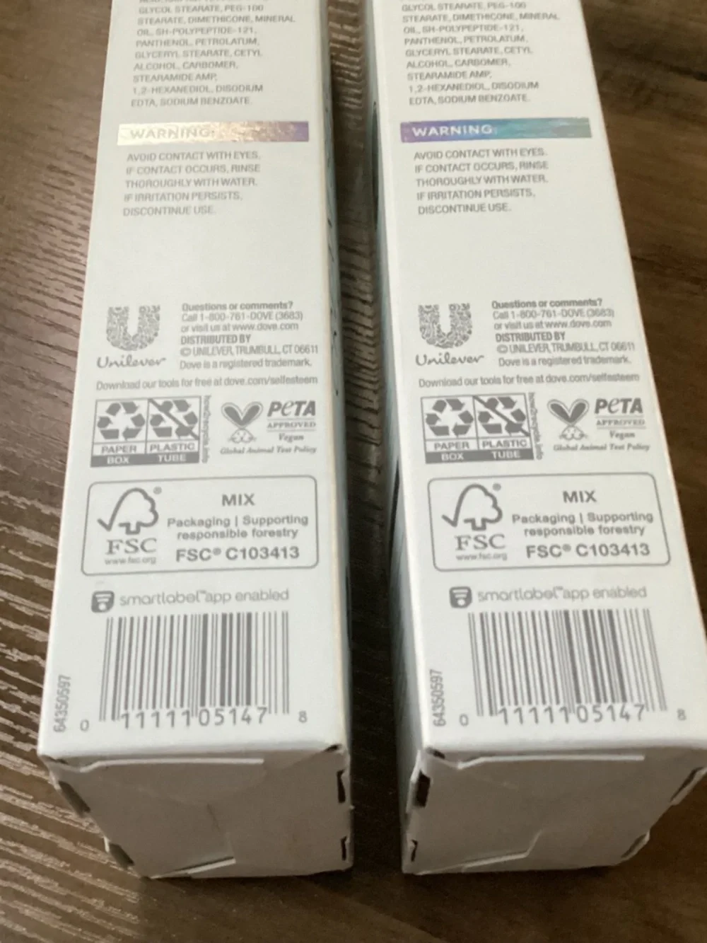 Dove Prebiotic + Protection body cream serum bundle 8 fl oz each New